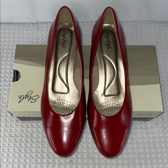 SOFT STYLE BY HUSH PUPPIES ANGEL II WOMENS DRESS PUMPS FTL-02-006 - Picture 6 of 8